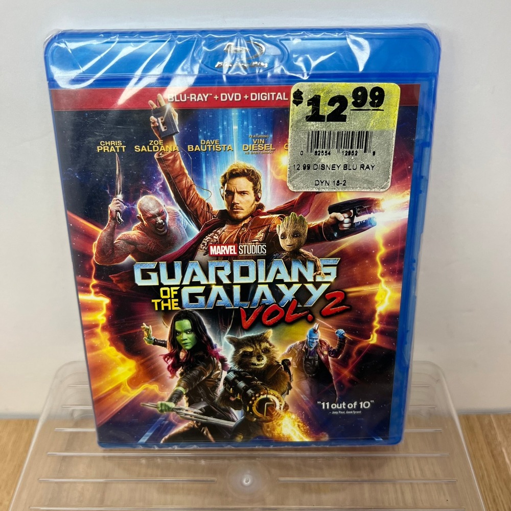 Guardians of the Galaxy Vol. 2 Blu-ray DVD Digital Marvel Studios Sci-Fi Sealed